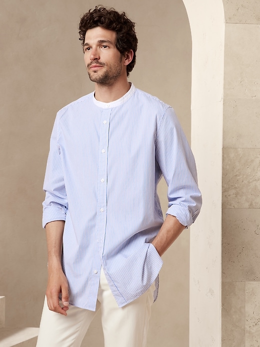 Image number 1 showing, Relaxed Tunic Shirt