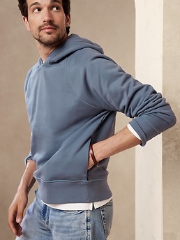 French Terry Hoodie | Banana Republic