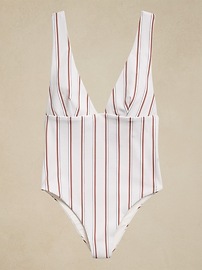 Eberjey &#124 Summer Stripes Vivian One-Piece Swimsuit