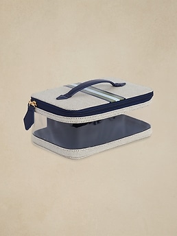 【Paravel】☆お洒落☆See-All Vanity Case Paravel | Cabana See-All Vanity Case | Banana Republic