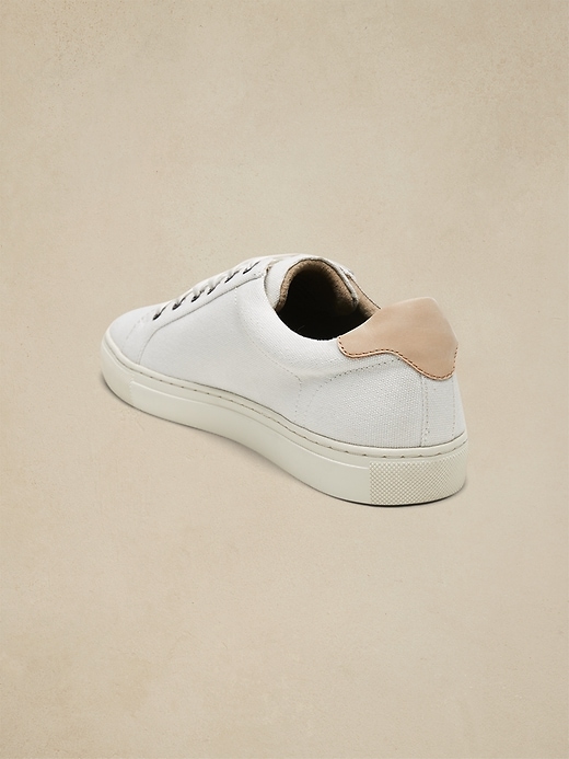 Nicklas Canvas Sneaker | Banana Republic