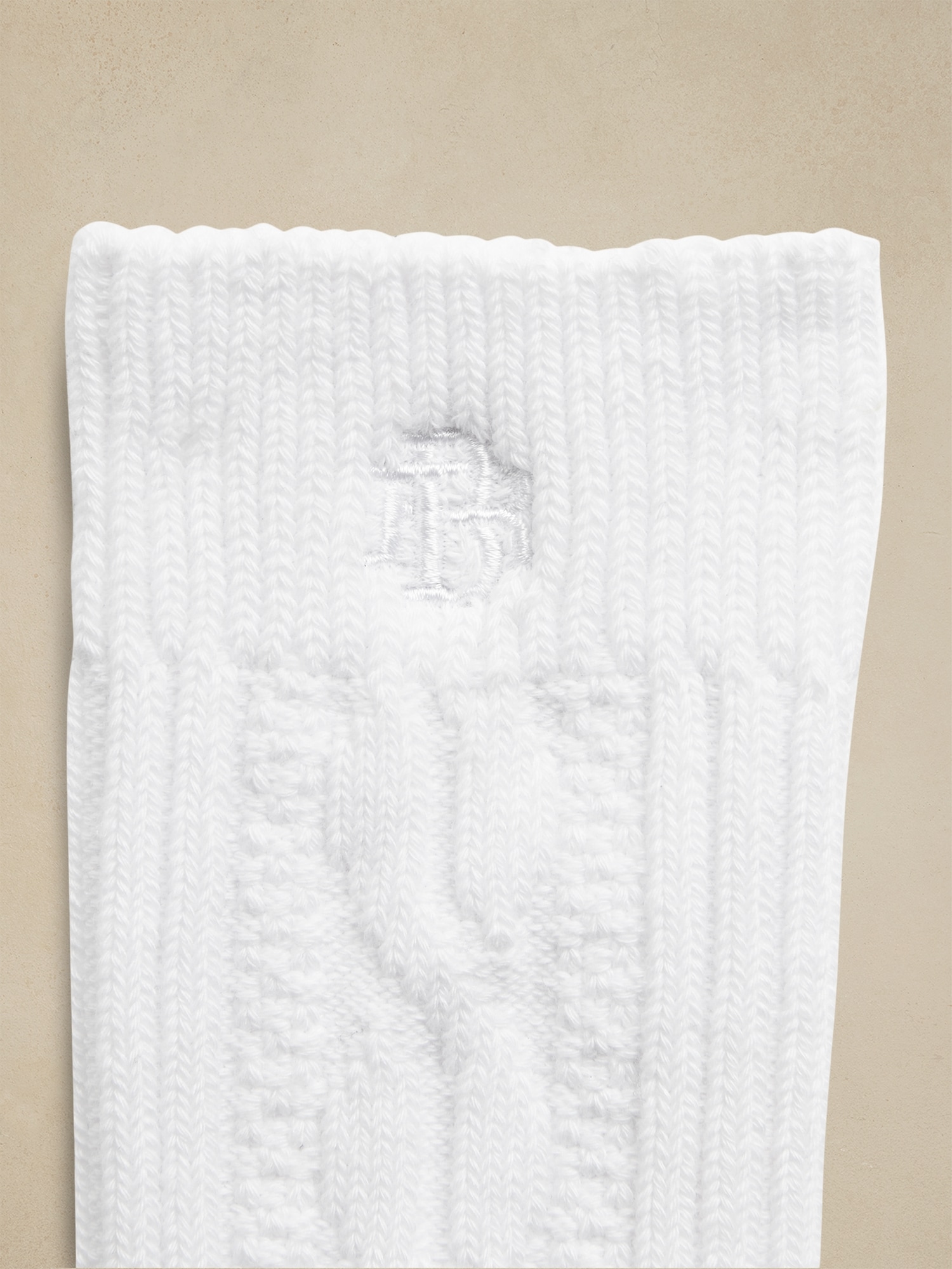 BR ATHLETICS Cable-Knit Sock