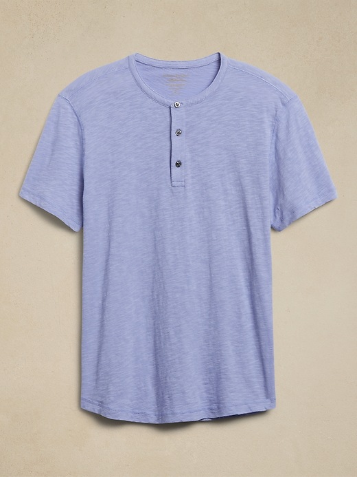 Image number 4 showing, Soft Wash Henley T-Shirt