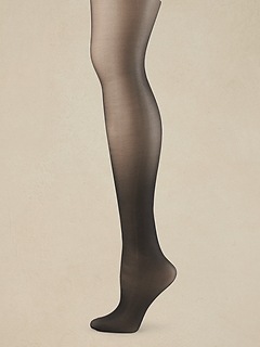 Sheer Control Top Tights | Banana Republic