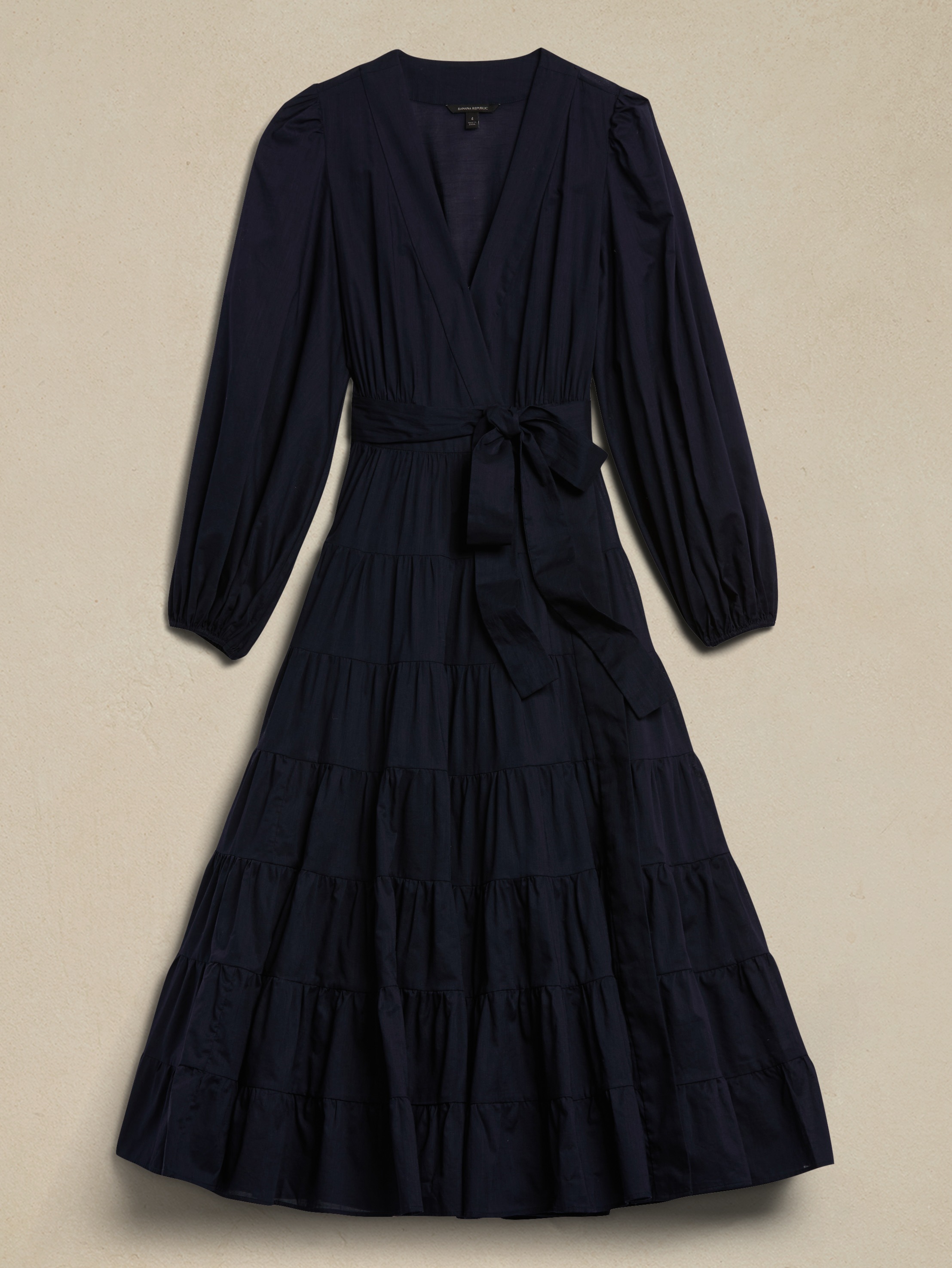 Wrap Midi Dress