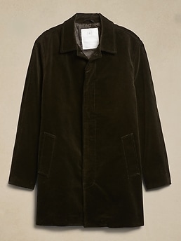 Corduroy car outlet coat