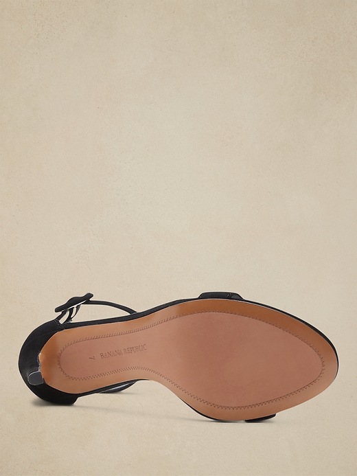 Bare Suede Heels | Banana Republic