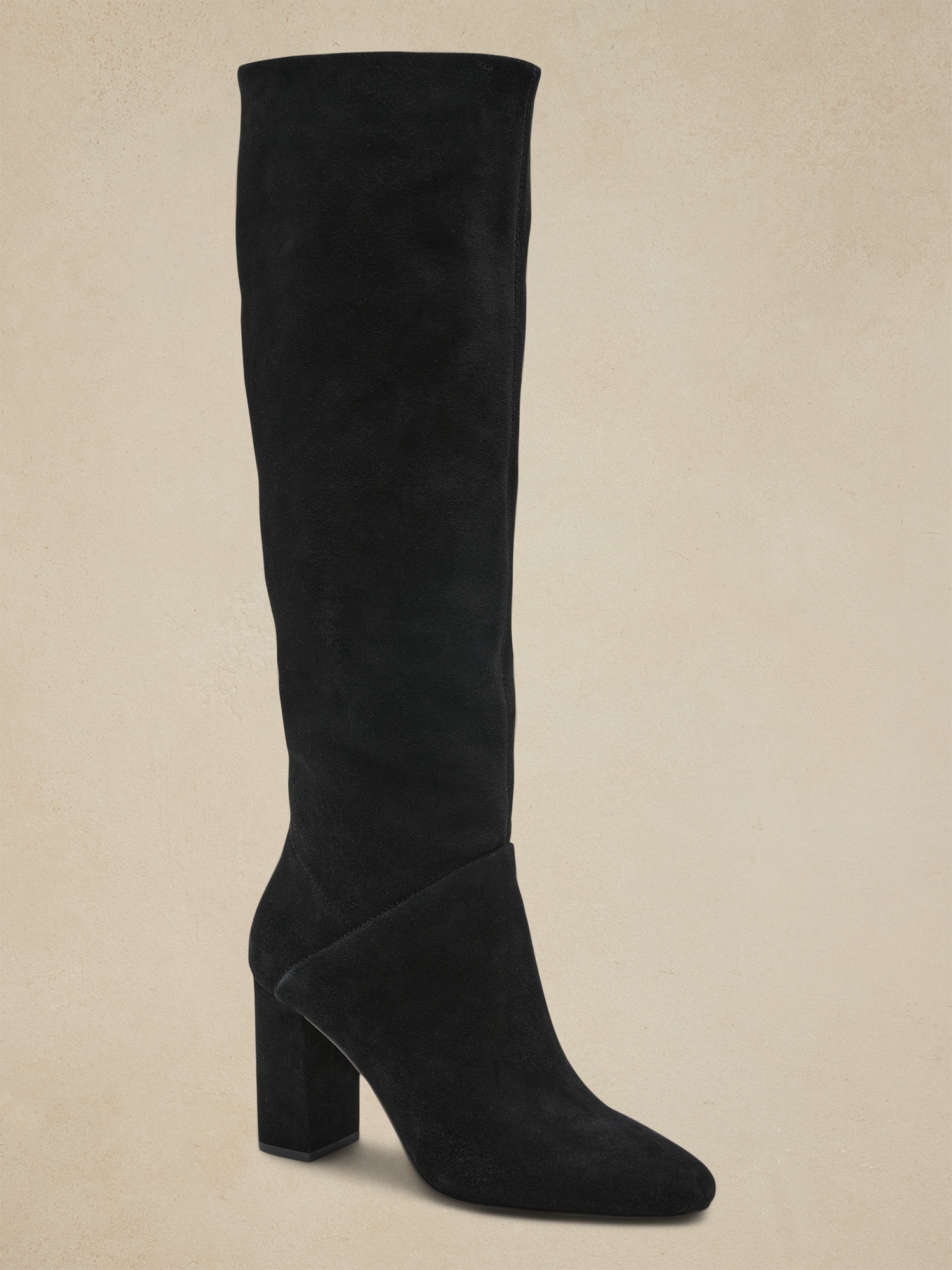 Tall Suede Slouchy Boot | Banana Republic