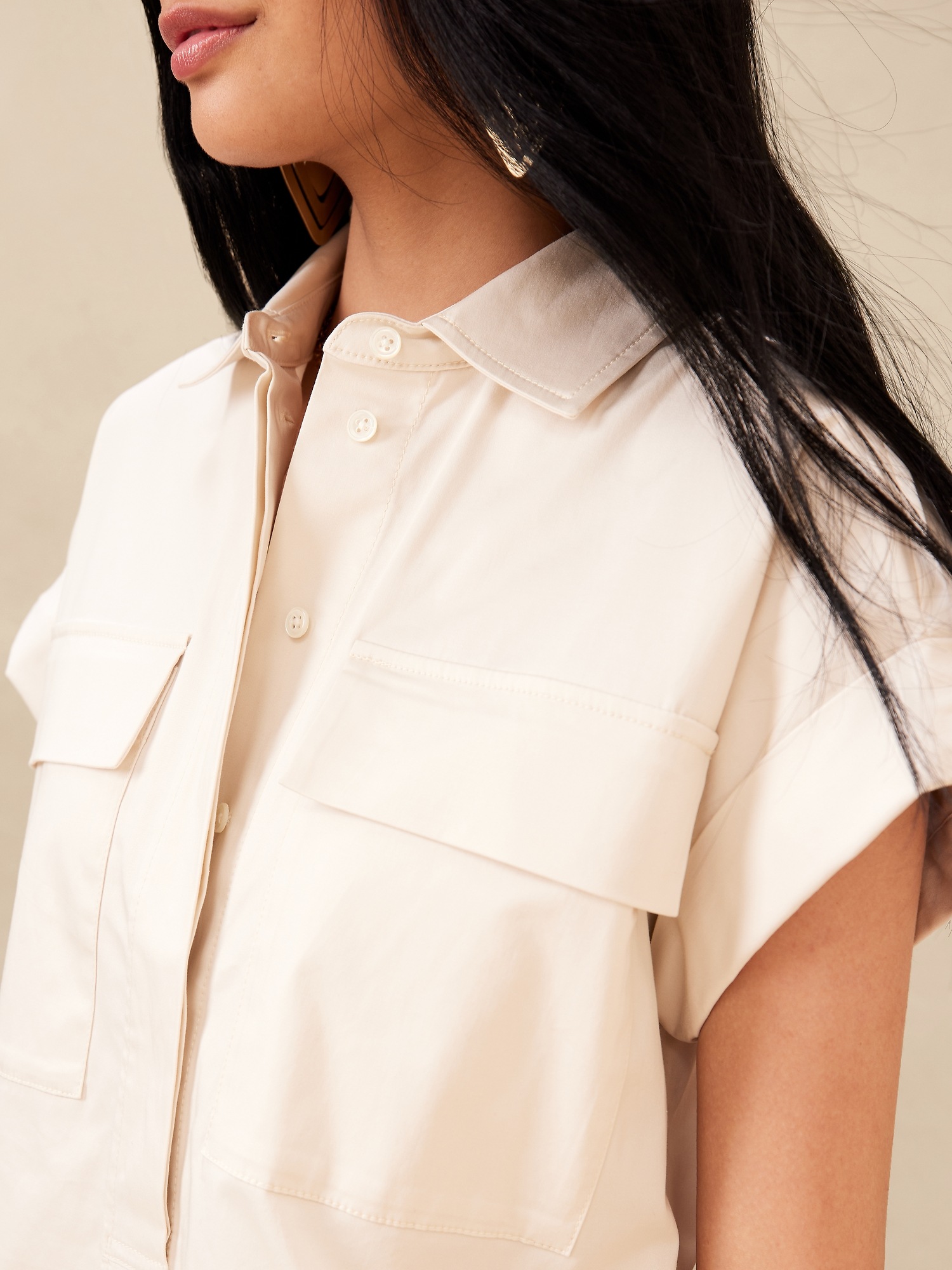 Utility Shirt Dress