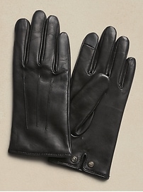 banana republic womens leather gloves