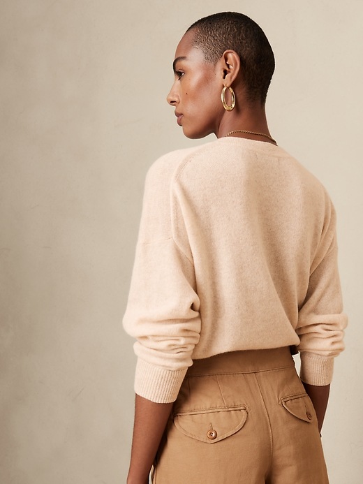 Image number 2 showing, Cropped Cashmere Sweater