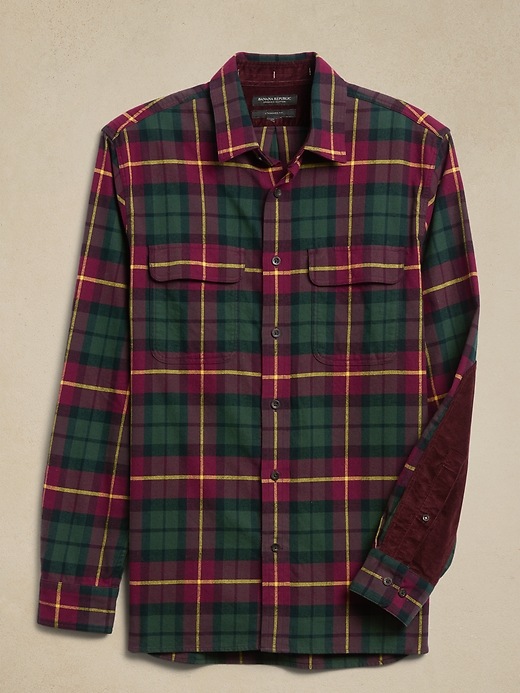 Image number 4 showing, Flannel Shirt Jacket