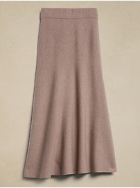 Asti Ribbed Sweater Skirt | Banana Republic