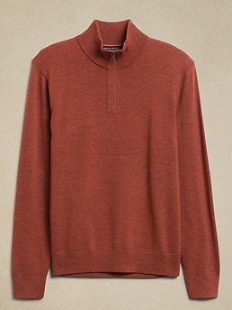 Banana republic hot sale zipper sweater