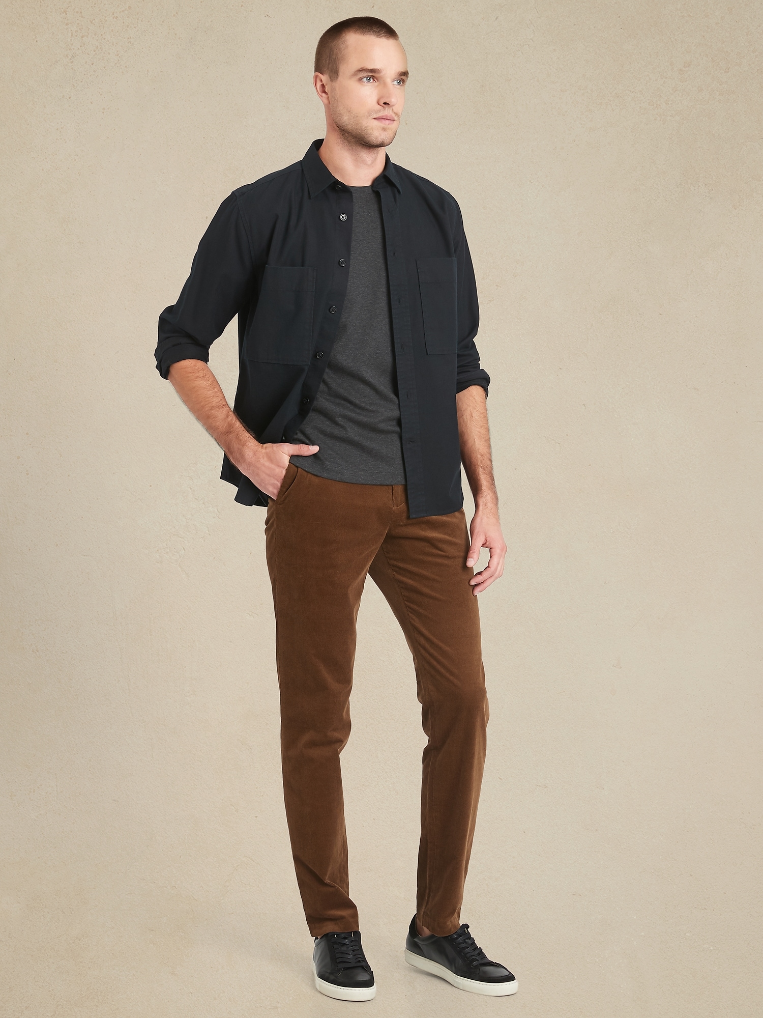 Banana Republic Slim Traveler Corduroy Pant - ShopStyle