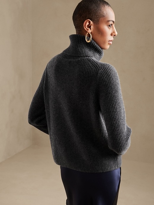 Image number 2 showing, Chiara Cashmere Turtleneck Sweater