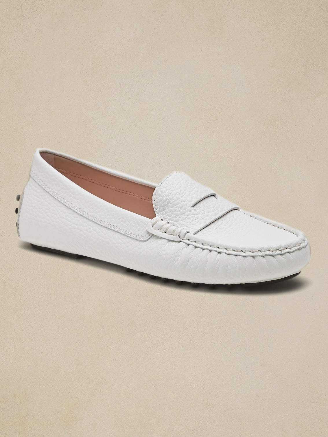 Leather Driving Loafer