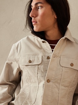 Corduroy Trucker Jacket | Banana Republic