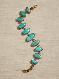 Tulum Turquoise Bracelet &#124 Aureus + Argent