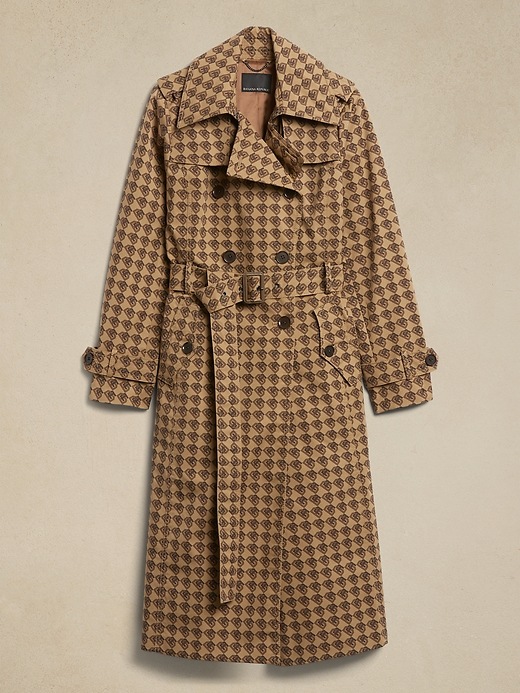 Image number 4 showing, Logo Timeless Trench Coat