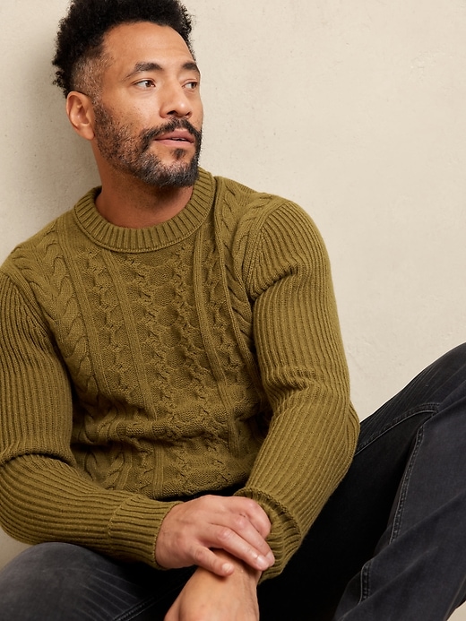 Image number 3 showing, Cavo Wool-Blend Sweater