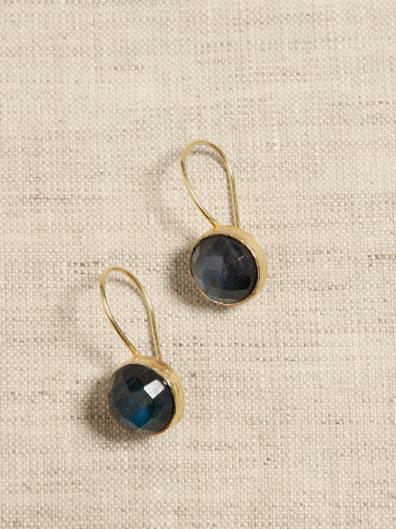Stone Drop Earrings &#124 Aureus + Argent