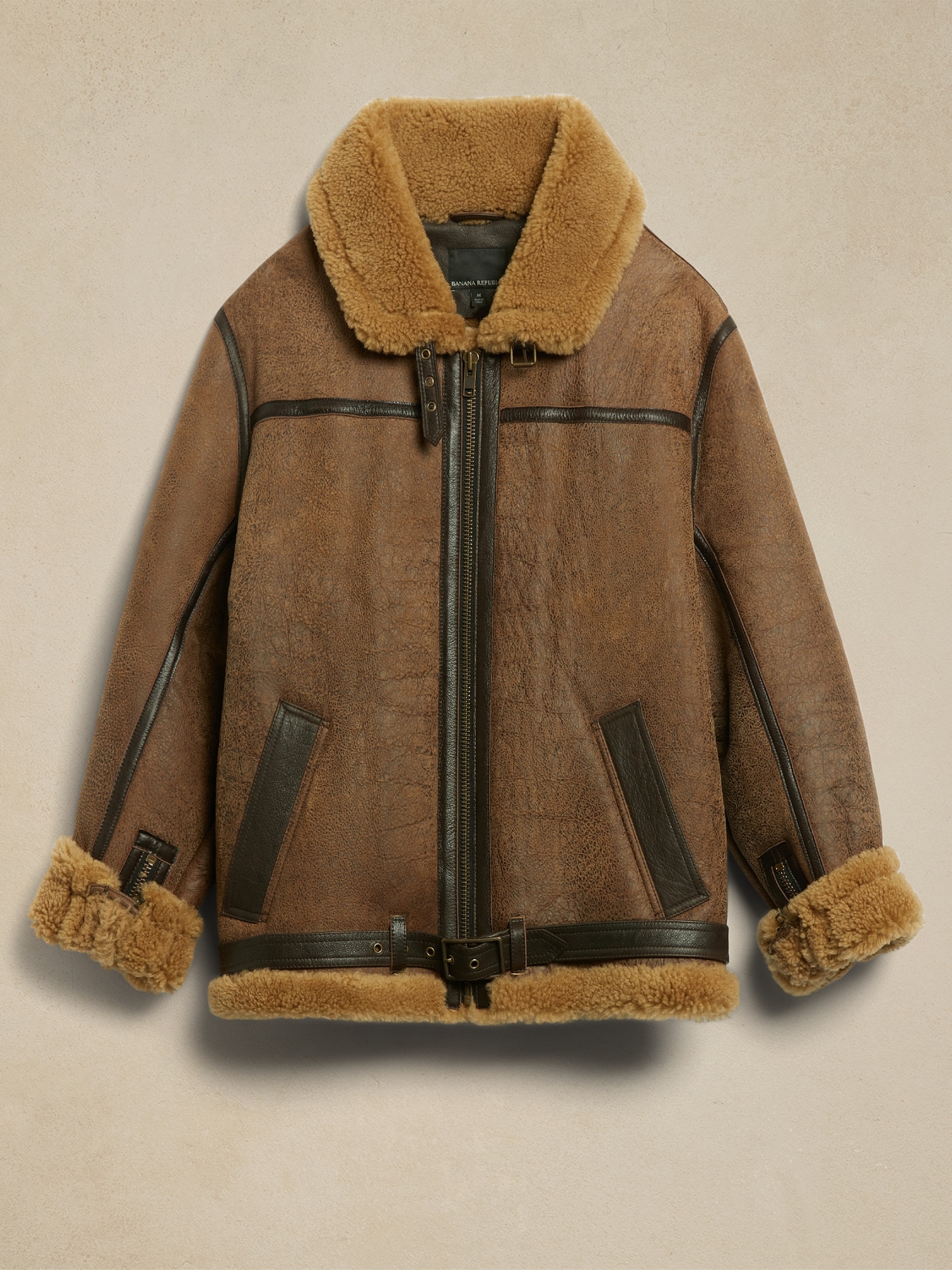 Heritage Shearling Flight Jacket