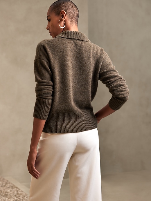 Image number 5 showing, Luna Cashmere Sweater Polo