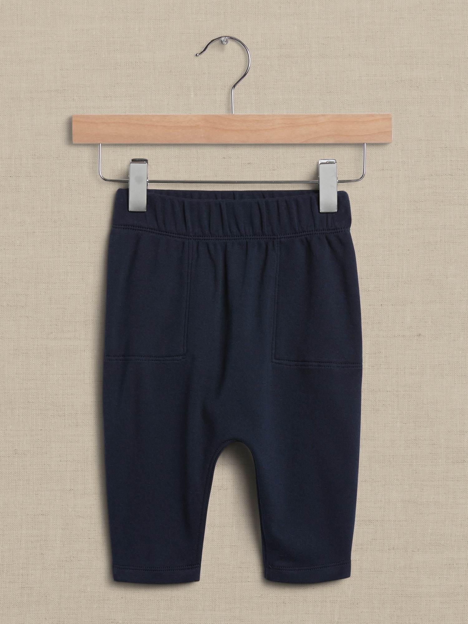 Banana Republic Essential SUPIMA® Pant for Baby + Toddler blue. 1