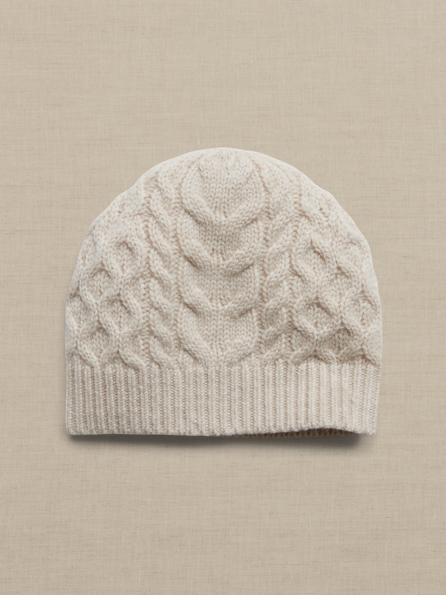 Merino-Cashmere Cable Beanie for Baby | Banana Republic