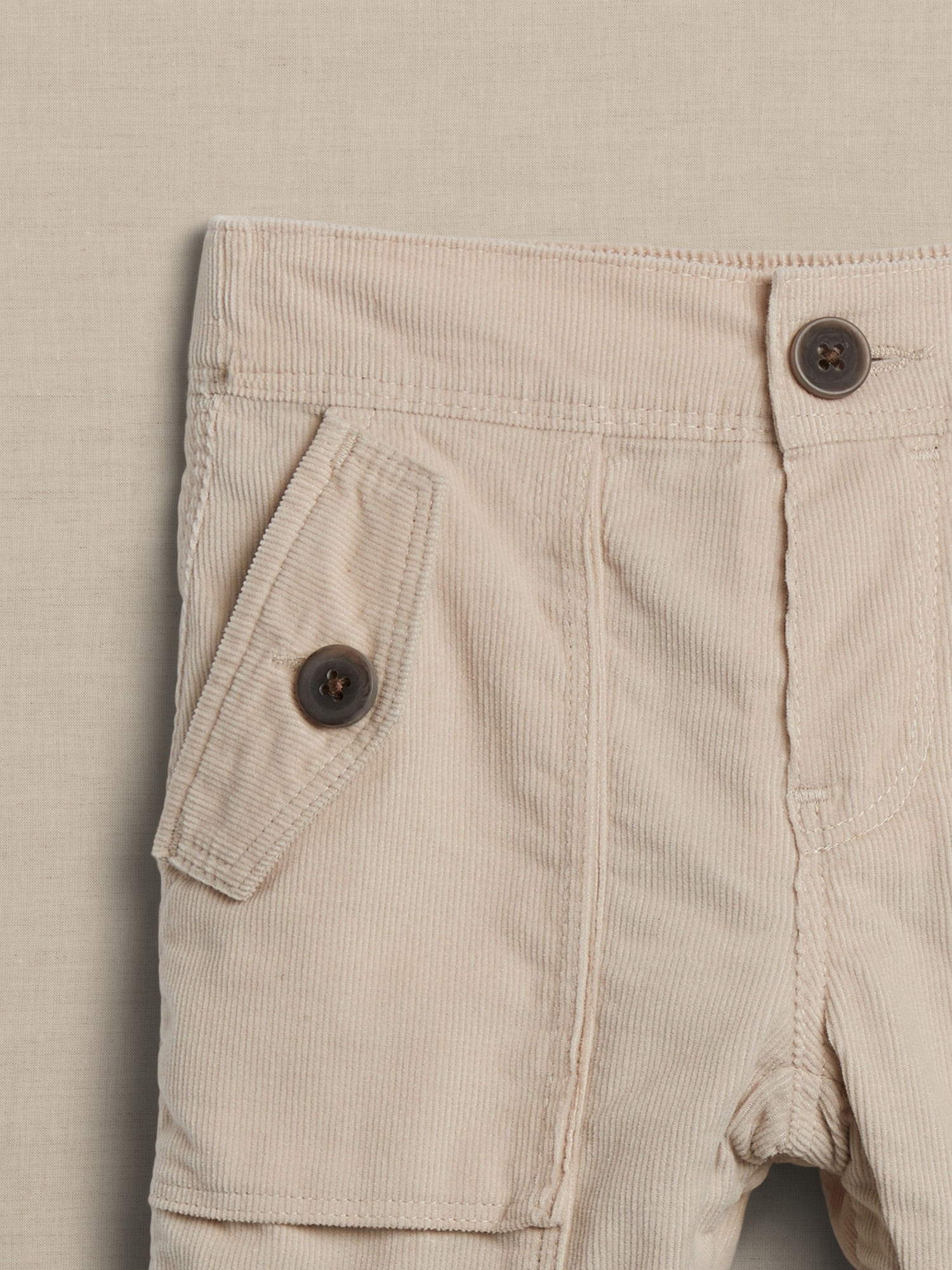 Corduroy Barrel-Leg Utility Pant for Baby