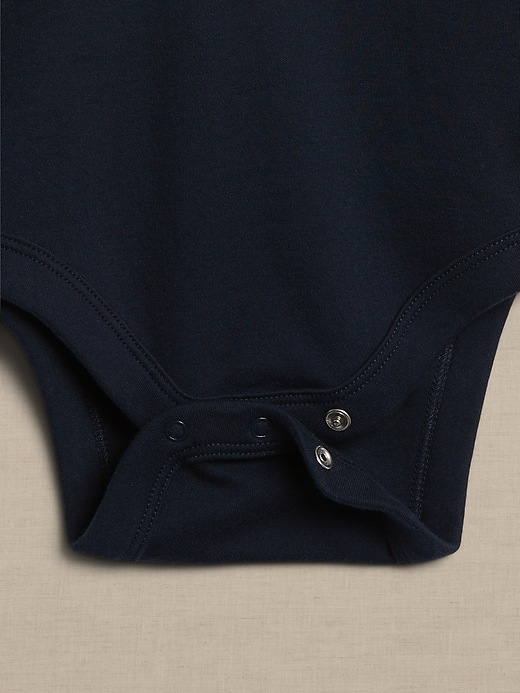 Image number 5 showing, Baby Essential SUPIMA® Long-Sleeve Bodysuit
