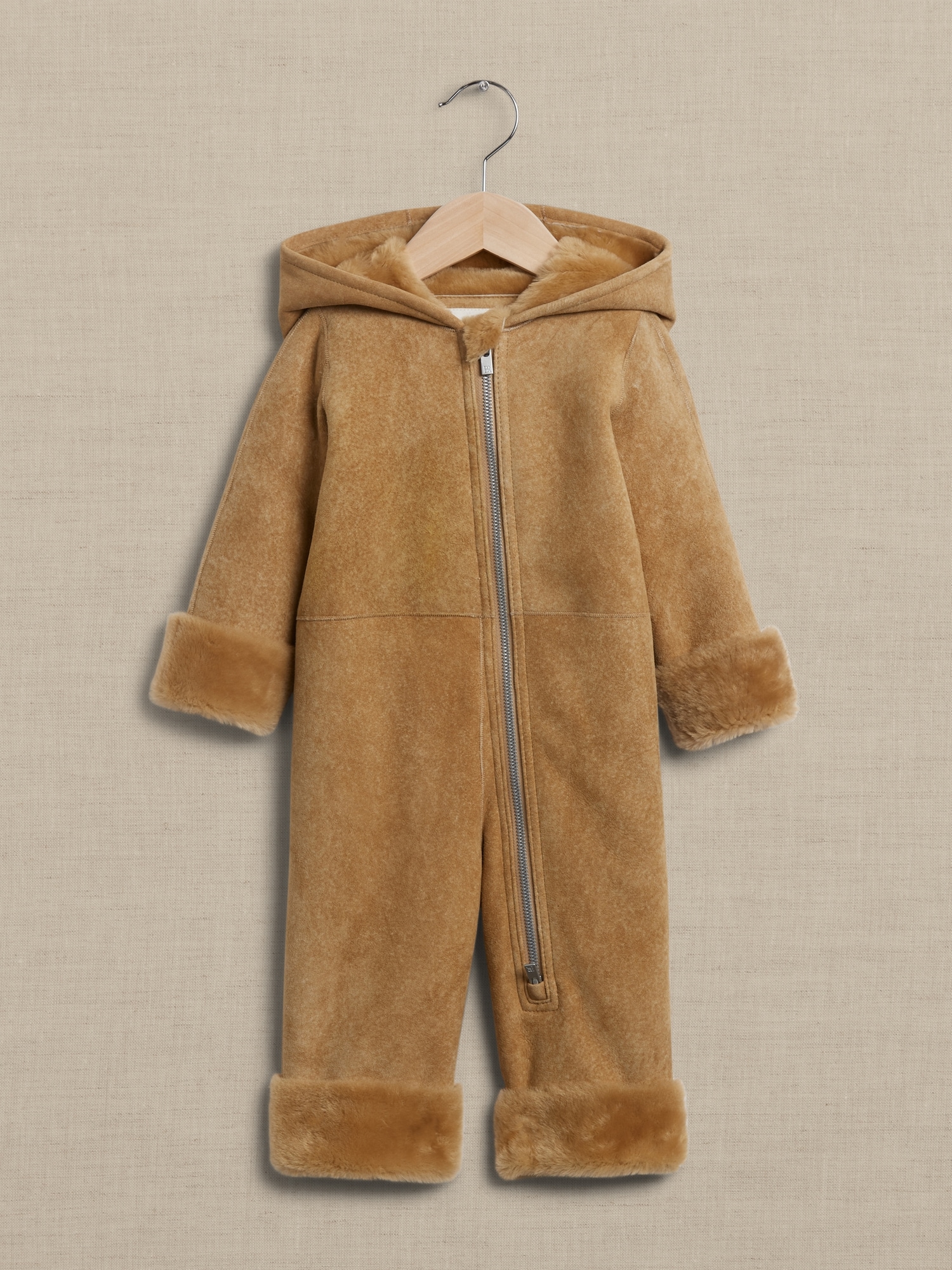 Shearling One-Piece for Baby