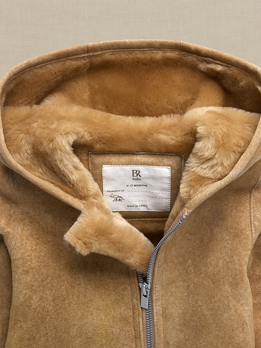 Shearling One-Piece for Baby