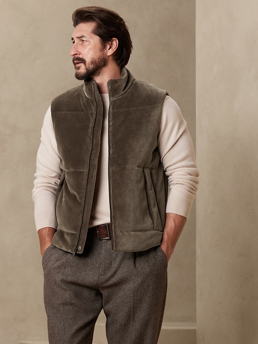 Image number 1 showing, Velluto Puffer Vest