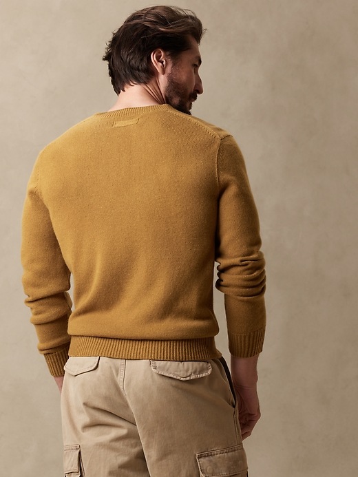 Image number 2 showing, Amalfi Cashmere V-Neck Sweater