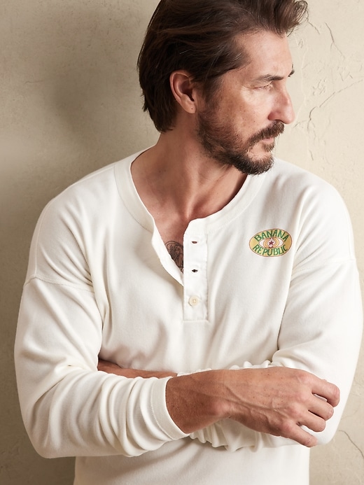 Image number 3 showing, BR ARCHIVES Henley T-Shirt