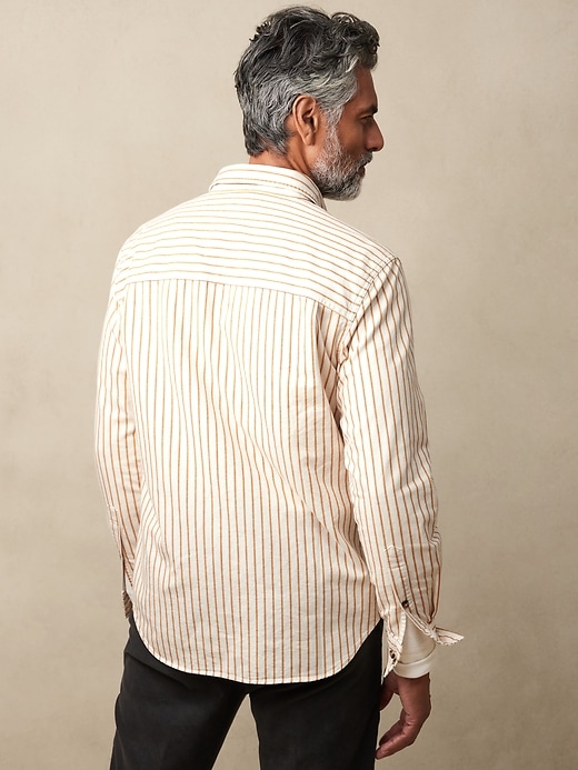Image number 2 showing, BR ARCHIVES Ticking Stripe Shirt