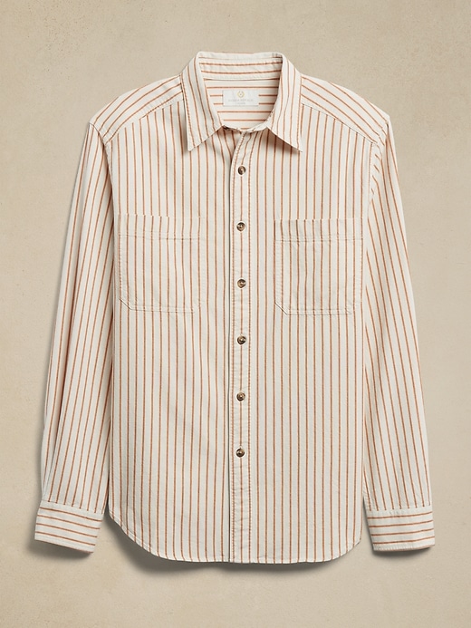 Image number 4 showing, BR ARCHIVES Ticking Stripe Shirt