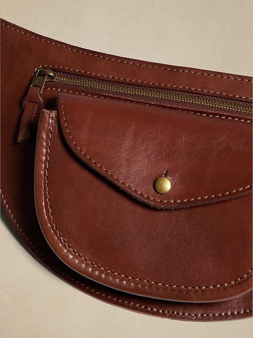 Marrakesh Leather Belt Bag | Banana Republic