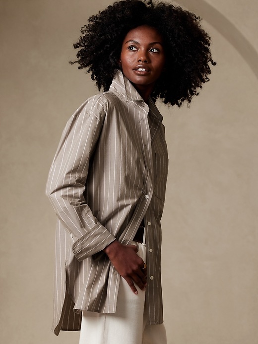 Image number 3 showing, The Oversized Shirt