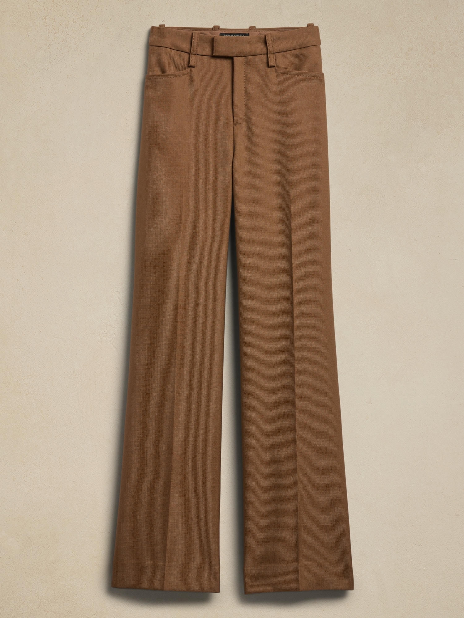 Lido Wide Leg Wool Pant Banana Republic