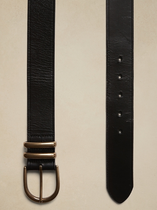 Fiori Leather Belt