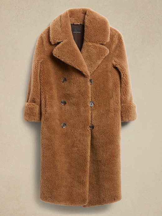 Sherpa Officer Coat | Banana Republic