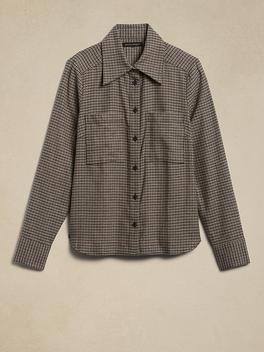 Image number 4 showing, Alys Slim Flannel Shirt