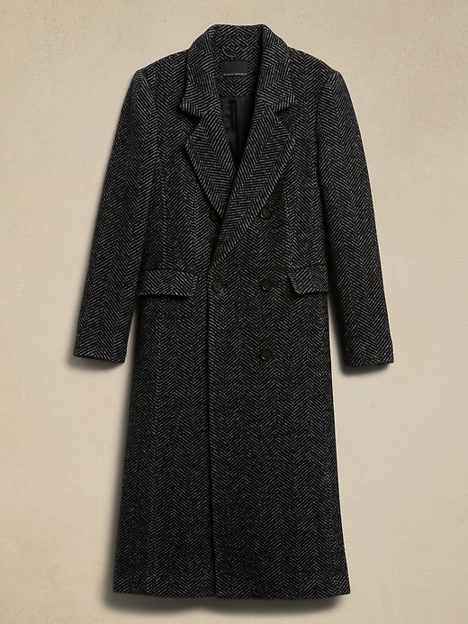 Image number 3 showing, Cortazar Herringbone Coat