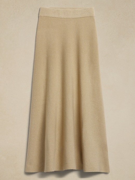 Image number 4 showing, Lustro Lurex Sweater Skirt