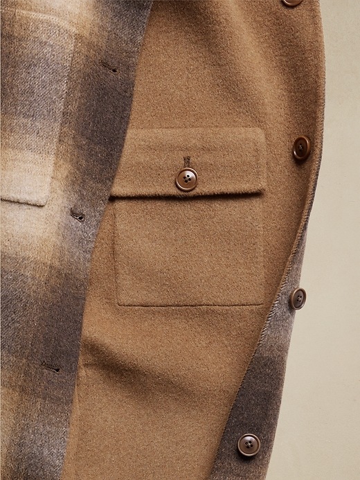 Stella Reversible Shirt Jacket | Banana 