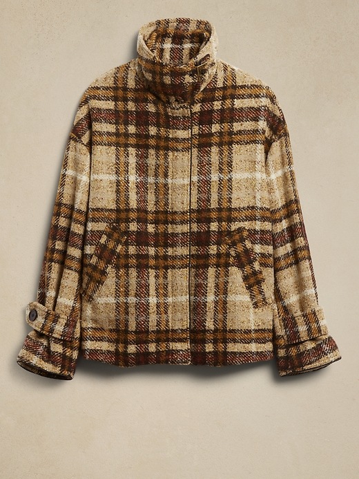 Oversized Balmacaan Jacket | Banana Republic