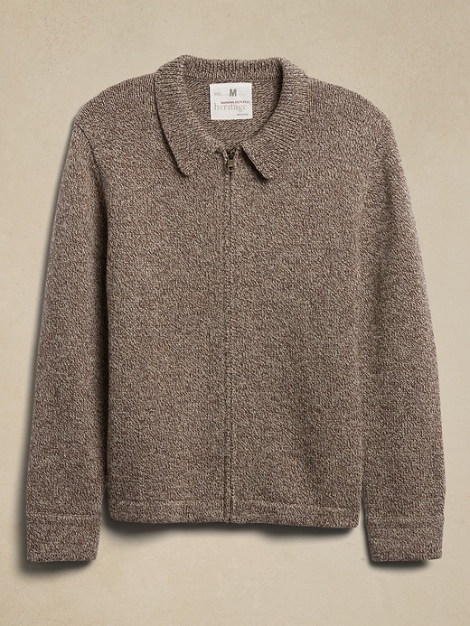 Image number 4 showing, BR ARCHIVES Sweater Jacket